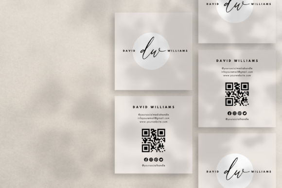 Download Small Business Card Square Template - Business Collection