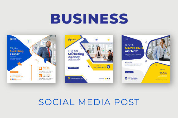 Download Business Social Media Bundle New Design - Business Collection