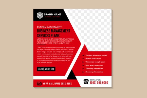 Download Business Management Square Banner - Business Collection