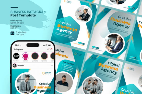 Download Creative Business Agency Instagram Post - Business Collection