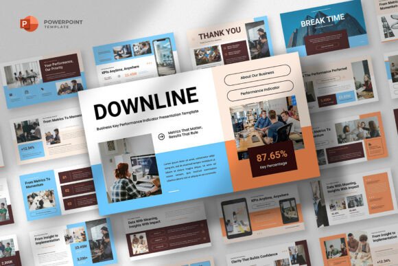 Download Business SOP &amp; KPI Powerpoint Template - Business Collection