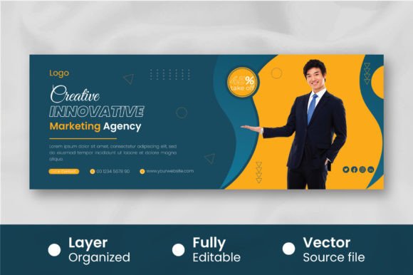 Download Modern Business Cover for Facebook Template - Business Collection