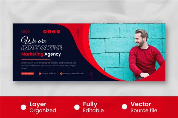 Download Modern Business Cover for Facebook Template - Business Collection