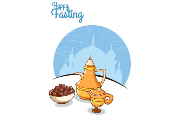 Download Happy Fasting with Tea and Palm - Fasting Collection