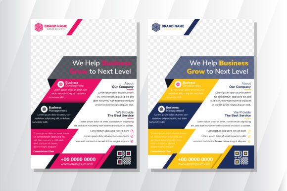 Download Business Vertical Flyer Geometric - Business Collection